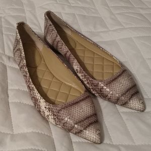 Michael Kors Snake Print Flats
